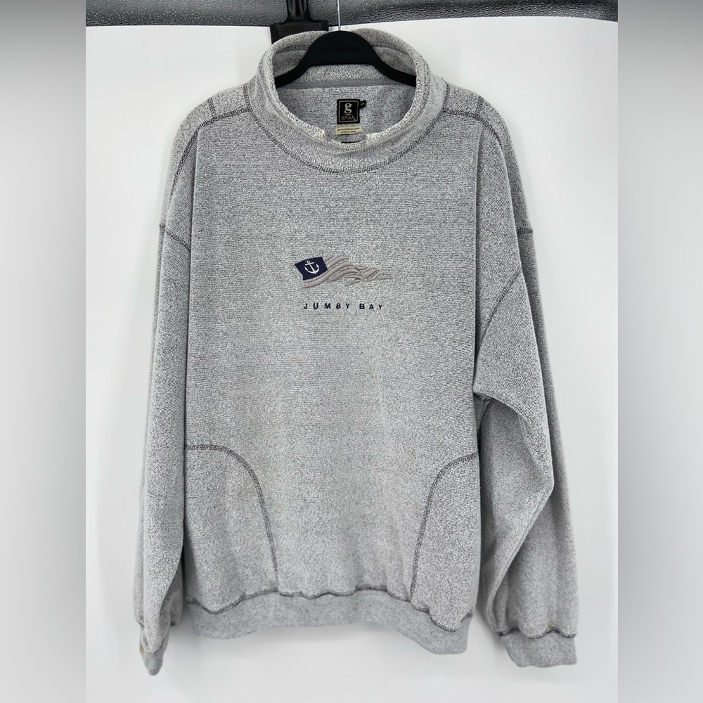 Jumby Bay GEAR for‎ Sport, Grey Sweatshirt, Size XXL